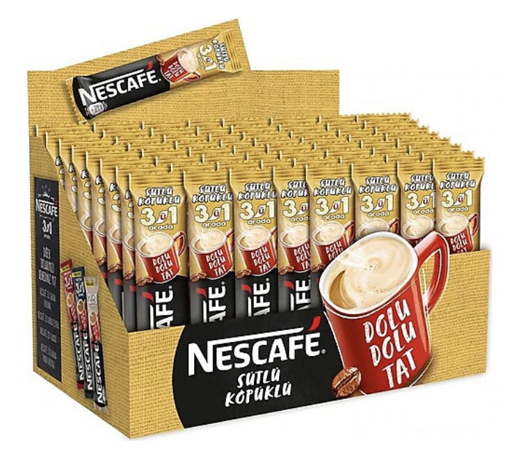 Nescafe Sütlü Köpüklü 72'li X 1 Adet