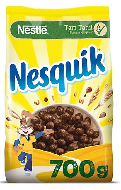 Nestle Nesquik Mısır Gevreği 700 gr X 12 Adet