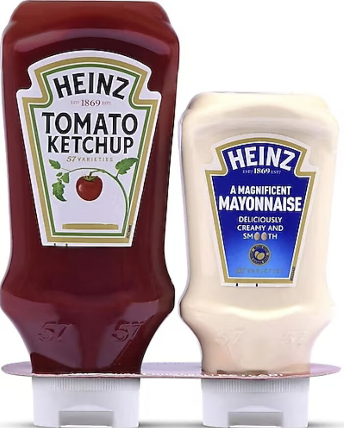 Heinz Ketçap 570 gr + Mayonez 400 gr X 8 Adet