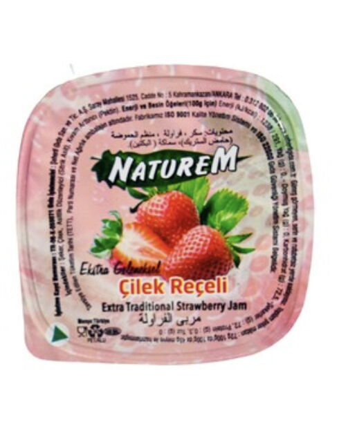 Naturem Piknik Çilek Reçeli 20 gr X 120 Adet