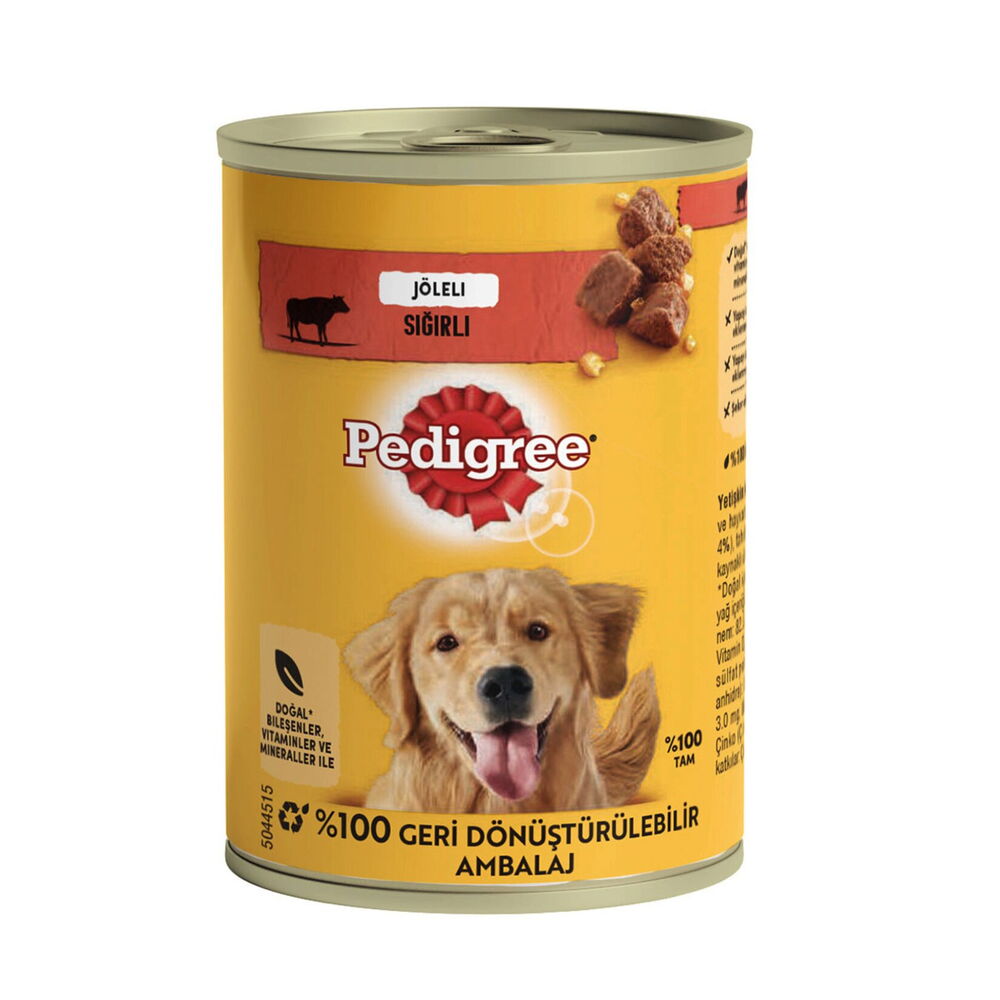 Pedigree Yaş Mama Biftekli 400 gr X 1 Adet