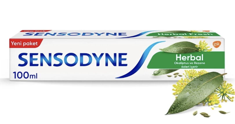 Sensodyne Herbal Diş Macunu 100 gr X 12 Adet