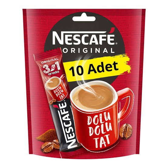 Nescafe 3ü1 Arada Original 17,5 gr X 10 adet