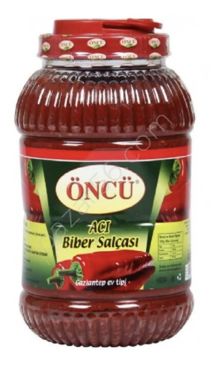 Öncü Biber Salçası Acı 4300 gr X 4 Adet