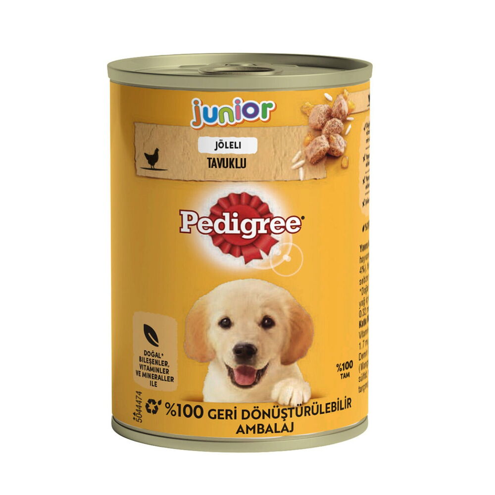 Pedigree Yaş Mama Yavru Tavuklu 400 gr X 1 Adet