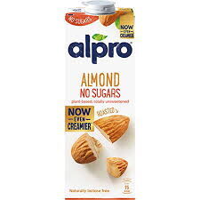 Alpro Badem Sütü Şekersiz 1000 ml X 8 Adet