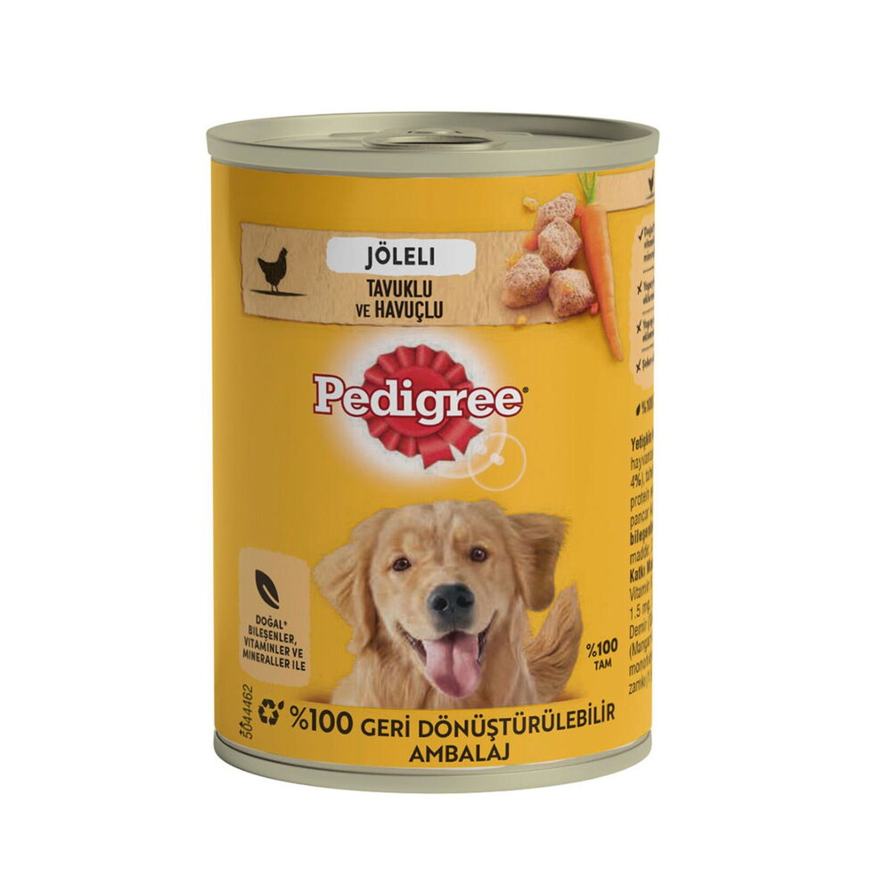 Pedigree Yaş Mama Tavuklu 400 gr X 1 Adet