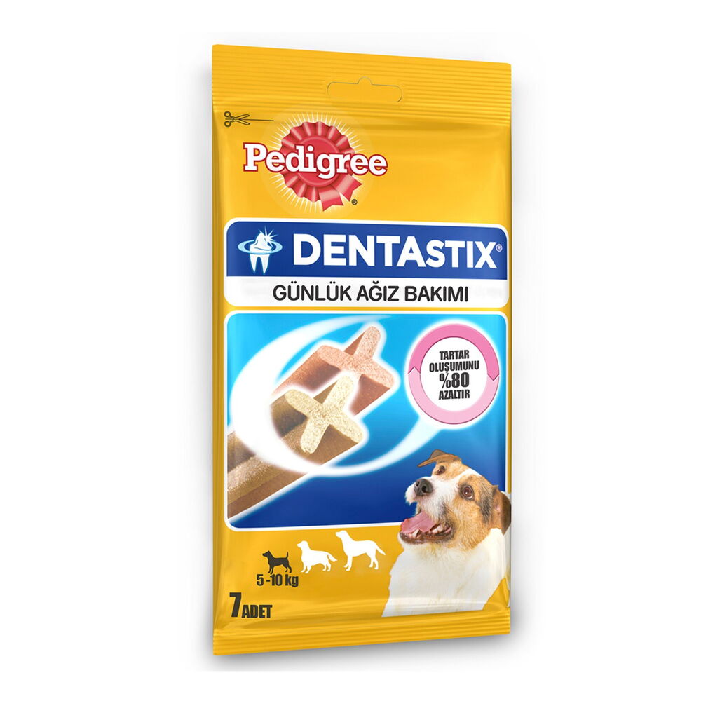 Pedigree Ödül Maması Dentastix Küçük Boy 110 gr 7'li X 10 Adet