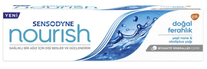 Sensodyne Nourısh Doğal Ferahlık 75 ml X 12 Adet