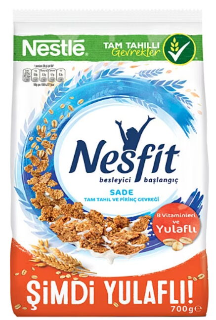 Nestle Nesfit Sade Mısır Gevreği 700 gr X 12 Adet