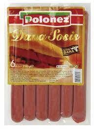 Polonez Dana Uzun Sosis 250 gr X 10 Adet