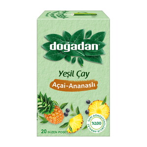 Doğadan Bitki Çayı Yeşil Açai-Ananas X 1 Adet #1